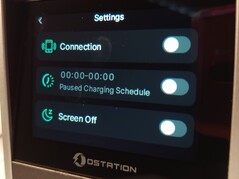 Peu d'options. (Source de l'image : Notebookcheck)