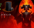 Une Xbox Series X sur le thème de Diablo IV serait en préparation (image via @bilibili_kun sur Twitter)