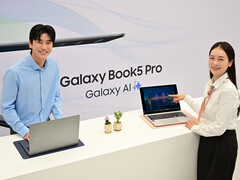 Le Galaxy Book5 Pro est le deuxième membre de la série Galaxy Book5. (Source de l'image : Samsung)
