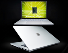 Surface Laptop Ultra en platine (l'autre couleur s'appelle Nightfall).