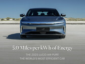 la Lucid Air 2025 peut parcourir 420 miles avec sa batterie de 84 kWh (Source : Lucid)