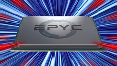 La série AMD EPYC Milan, basée sur Zen 3, pourrait être lancée en mars. (Source de l'image : AMD/Metro - édité)