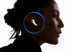 Les AirPods Pro 3 sont équipés d'un nouveau capteur de fréquence cardiaque (Image source : Apple)