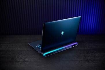 Alienware 18 Area-51 vu de l'arrière.