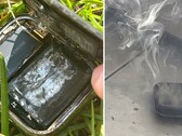 Apple Watch Series 7 soufflée et en fumée (Source : 9to5Mac)