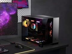 PC de jeu Corsair Vengeance a5100 pré-construit sur un bureau (Source de l'image : Corsair avec modifications)