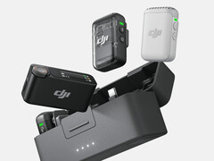 Le DJI Mic 3 pourrait être le troisième microphone de la société en deux ans, le Mic 2 étant illustré. (Source de l'image : DJI)