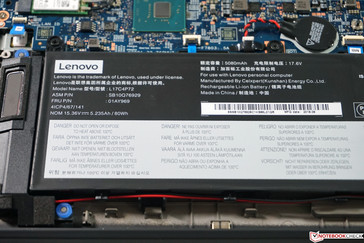 Lenovo ThinkPad X1 Extreme - Batterie 80 Wh.