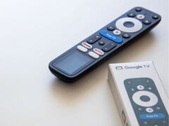 La télécommande G32 de Google TV (photo) est alimentée par l&#039;énergie solaire. (Source de l&#039;image : Epishine)