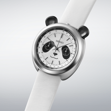Le chronographe panda Seiko Power Design Project en blanc