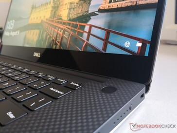 Le XPS 15 arbore toujours des bordures d'écran parmi les plus étroites de sa catégorie.