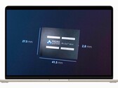 Le MacBook Air est plus performant grâce à AirJet Mini. (Image : Apple / Frore Systems, édité)