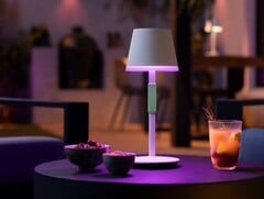 Une nouvelle gamme de produits d&#039;éclairage intelligent de Philips Hue est lancée cet été, notamment la lampe de table portable Go. (Image source : Philips Hue)
