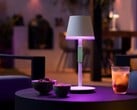 Une nouvelle gamme de produits d'éclairage intelligent de Philips Hue est lancée cet été, notamment la lampe de table portable Go. (Image source : Philips Hue)