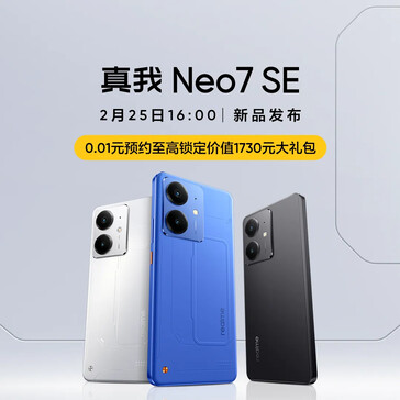 Realme présente le Neo 7 SE...