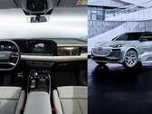 Audi a récemment dévoilé le design extérieur et intérieur du prochain Q6 e-tron. (Source de l'image : Audi - édité)