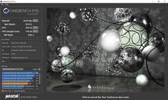 Yoga Book C930 - Cinebench R15.