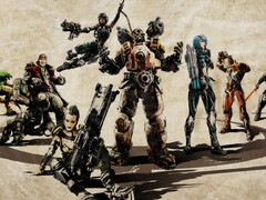 Les personnages de Quake Champions. (Source de l&#039;image : Bethesda)
