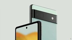 Le Pixel 6a arbore le design du Pixel 6 et du Pixel 6 Pro, mais dans un boîtier plus petit. (Image source : Google)