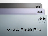 Le Vivo Pad6 Pro dans ses trois couleurs de lancement.