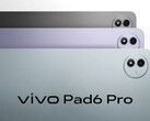 Le Vivo Pad6 Pro dans ses trois couleurs de lancement.