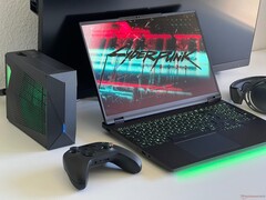 XMG Neo 16 E25. (Source de l&#039;image : Notebookcheck)
