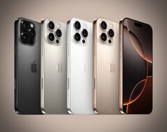 L'iPhone 16 Pro Apple est disponible en quatre couleurs. 