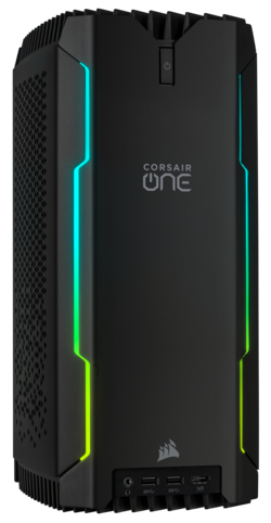 Le Corsair One i300, unité de test fournie par Corsair Allemagne