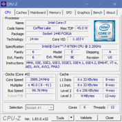 HP ZBook Studio G5 - CPU-Z.