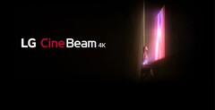 LG présente ses projecteurs CineBeam 2022. (Source : LG)