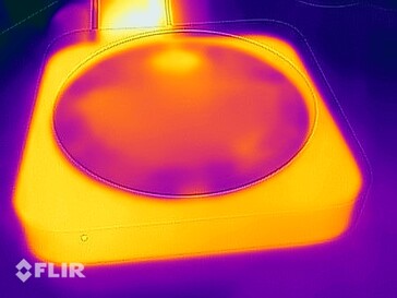 Carte thermique sous charge - Bas