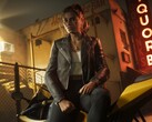 Lucia, personnage de GTA 6, photographiée à côté d'une moto