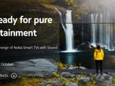 Nokia fait de la publicité pour ses nouveaux téléviseurs. (Source : Nokia)