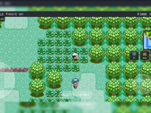 PokeDaisy jouant à un jeu Pokémon avec des superpositions d’écran supplémentaires