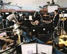 Une photo du département de conception de niveaux de Rockstar North Édimbourg datant des années 2010