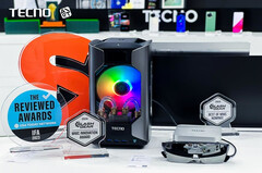 Tecno présente un mini PC de jeu refroidi à l&#039;eau au MWC 2024 (Image source : Tecno)