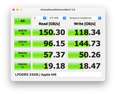 Mémoire Apple M6 (24 Go de RAM)