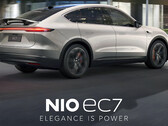 L'EC7 a un coefficient de traînée record de 0,23 pour un SUV (image : NIO)