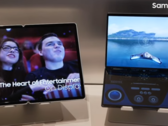 Concept d'ordinateur portable pliable. (Source : Samsung)