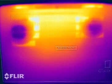 Test de résistance aux températures de surface (en bas)