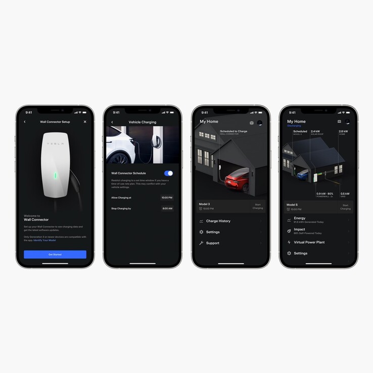 Le nouveau chargeur universel pour la maison peut être contrôlé par l'application Tesla