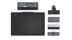 Le ThinkPad X14 avec les accessoires Magic Bay.