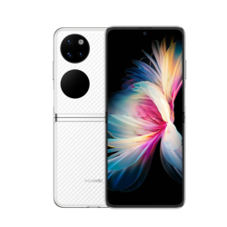 Huawei P50 Pocket en blanc