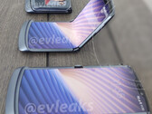 Le Motorola Razr 5G ressemble beaucoup au Motorola Razr 2019 dans ces rendus de fuites (Source de l'image : @evleaks)
