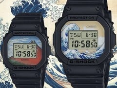 La Casio DW-5600KHG24-1JR (à gauche) et la DW-5600KHK24-1JR (à droite). (Source de l&#039;image : @geesgshock sur Instagram)