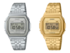 Les montres Casio Vintage A1000A-7 (à gauche) et A1000G-9 (à droite). (Source de l'image : Casio)