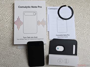 La livraison comprend également une bague magnétique et une housse de protection magnétique.