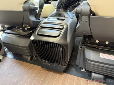 EcoFlow Wave 3 dans le camping-car. (Source de l'image : Marcus Schwarten / Notebookcheck)