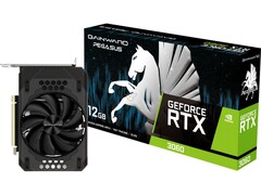 Le Gainward RTX 3060 12 GB Pegasus est l'une des trois versions à ventilateur unique du RTX 3060. (Source de l'image : Videocardz)