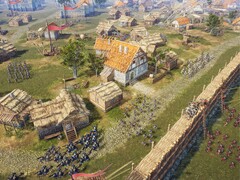 Une image illustrant un siège dans Knights of Honor II : Sovereign.